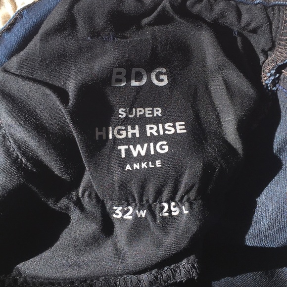 Urban Outfitters BDG Super High Rise Blue Jeans - Picture 3 of 4